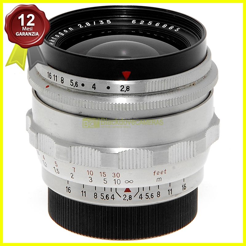 Karl Zeiss Jena Flektogon 35mm f2,8. Obiettivo per fotocamere innesto vite M42